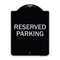 Signmission Reserved Parking Bright Yellow Heavy-Gauge Aluminum Architectural Sign, 24" x 18", BS-1824-22991 A-DES-BS-1824-22991 - alternate 1